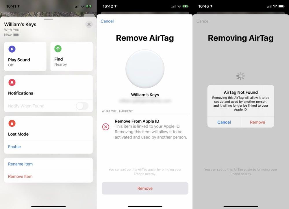 Cách xoá kết nối AirTag, reset AirTag khỏi ID Apple trên iPhone