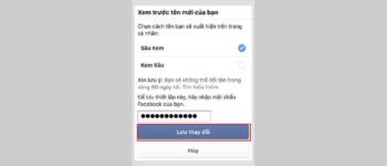 Hướng dẫn 2 cách đổi tên Facebook trên điện thoại nhanh chóng