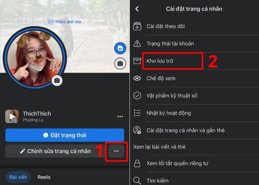 Cách tạo tin nổi bật trên Facebook từ Kho lưu trữ tin