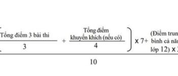 Hướng dẫn cách tính điểm tốt nghiệp THPT [Dễ hiểu]