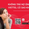 Không trả nợ ứng tiền Viettel có sao không?